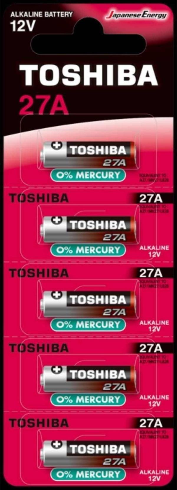 Toshiba 27a Bp Alkalin Pil 10'lu - Image 1