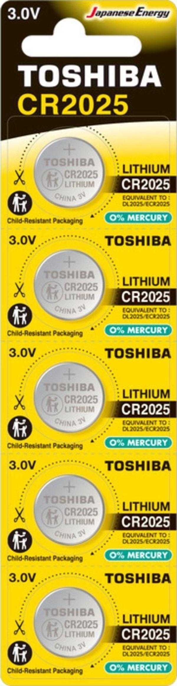 Toshiba Toshıba Cr 2025 Lıthıum -bios- Pil(5'li Paket) - Image 1