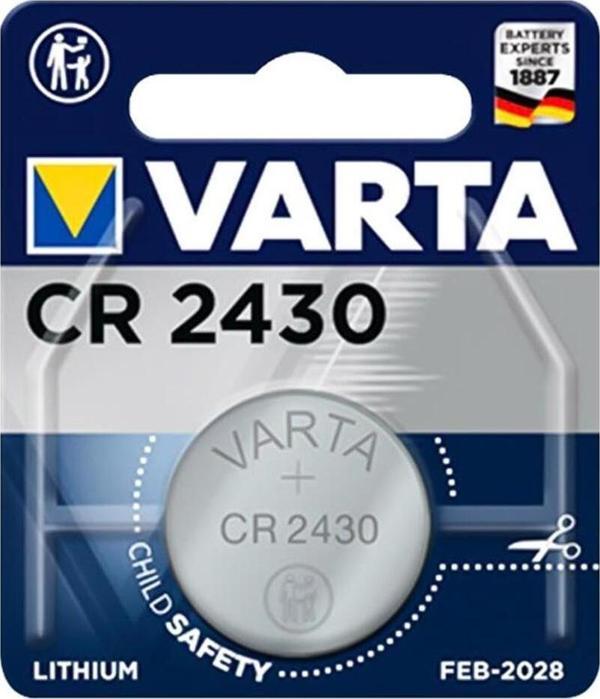Varta Ceturn Global-VARTA CR2430 3 VOLT LİTYUM PİL TEKLİ -CTG - Image 1