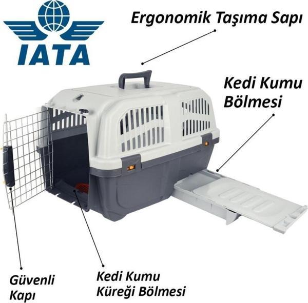 Bracco Skudo Skudo 3 Kedi Seyahat Çantası (tuvaletli) - Image 1