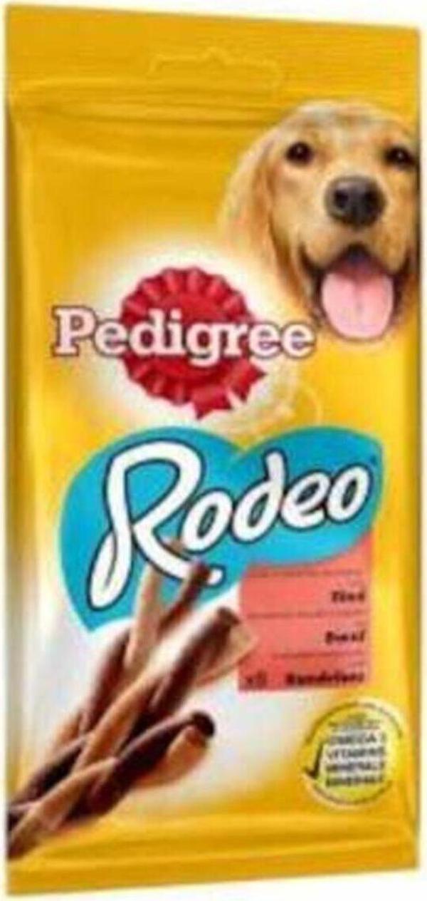 Pedigree Rodeo Sığır Etli Köpek Ödülü 123 gr X 10 Adet - Image 1