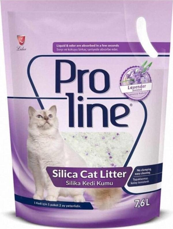 Proline Silika Kedi Kumu Lavantalı 7,6 lt - Image 1