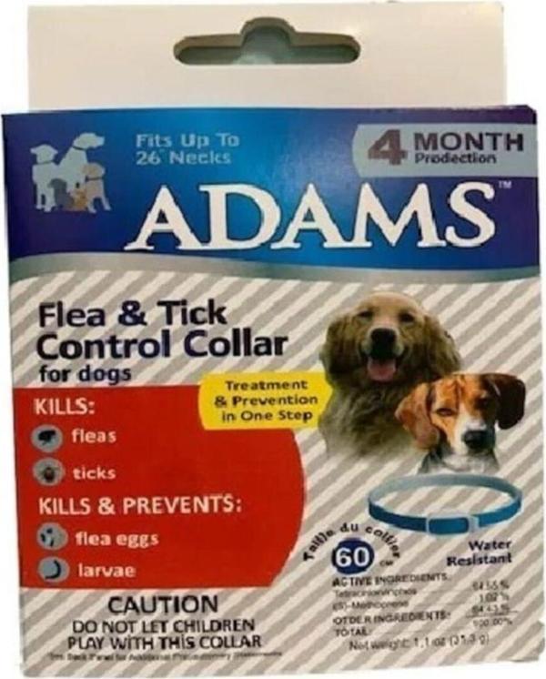 Record Adams Büyük Köpekler Için Dış Parazit Tasması - Image 1