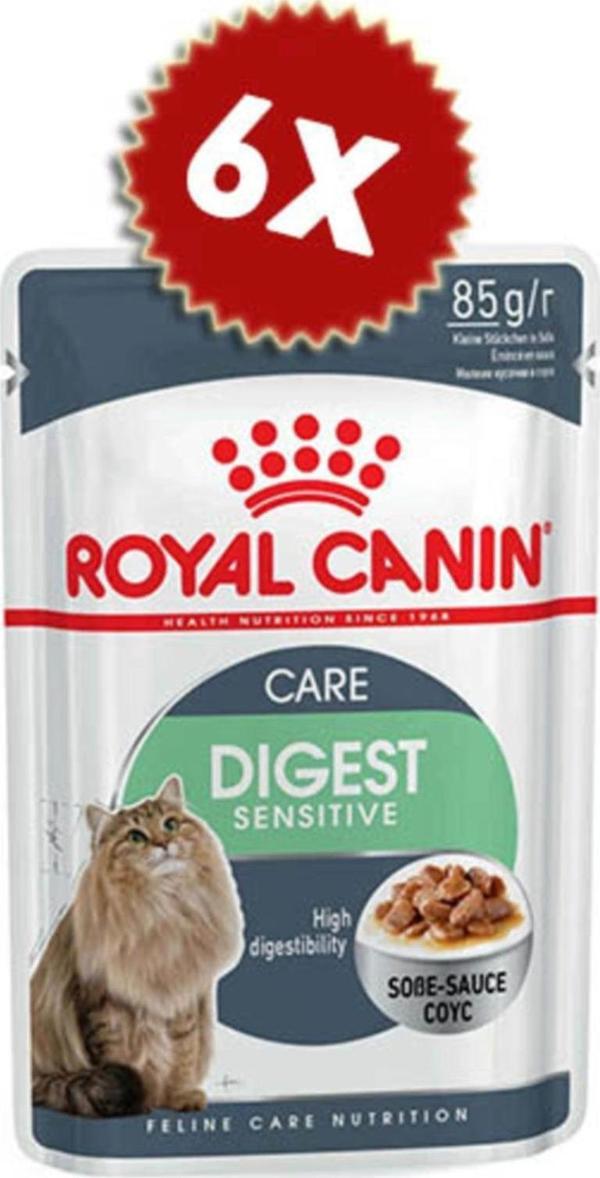 Royal Canin Digest Sensitive Kedi Konserve 85gr 6lı - Image 1