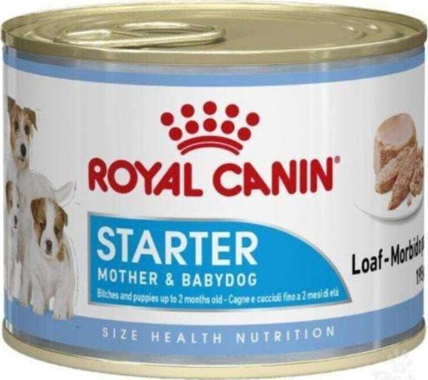 Royal Canin Starter Mother And Baby Dog Yavru Köpek Konservesi 195 Gr X 6 Adet - Image 1