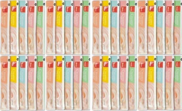 Wanpy Creamy Cat Treat Karışık Krema Sıvı Kedi Ödül Maması 14 Gr X 40 Adet - Image 1
