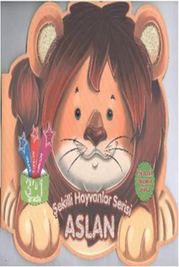 Şekilli Hayvanlar Serisi - Aslan - Parıltı Yayınları - Image 1