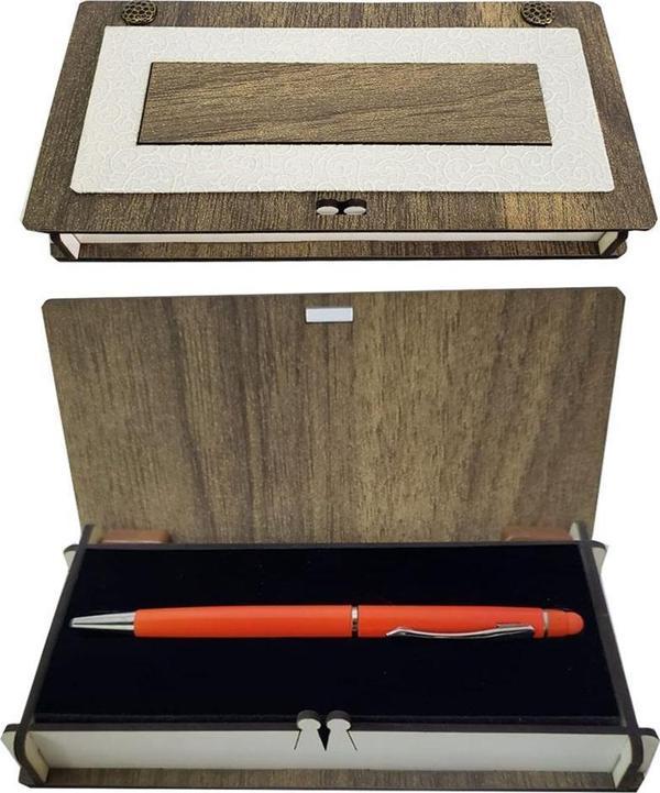 Turuncu Touchpen Kalem Hediyelik - Image 1