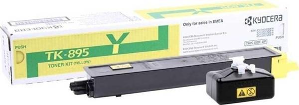 Kyocera TK-895 Sarı FS8520-8525 Orjinal Toner - Image 1