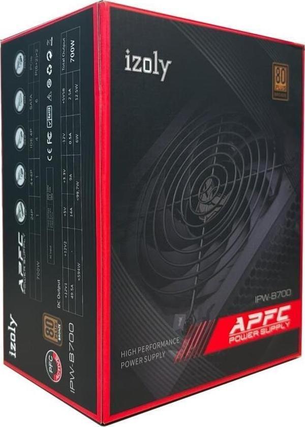 İzoly IPW-B700 POWER SUPPLY 700W 80+ BRONZE - Image 1