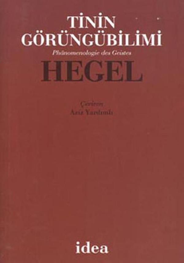 Tinin Görüngübilimi - Hegel - İdea Yayınevi - Image 1