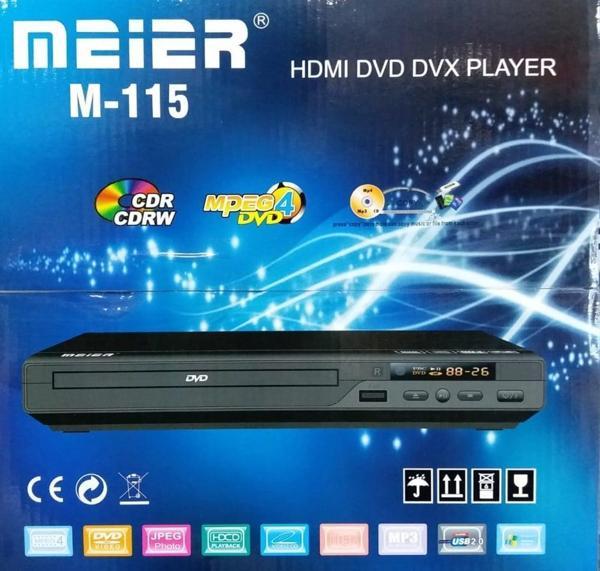 Meier M-115 HDMI DivX USB MP3 DVD Player - Image 1