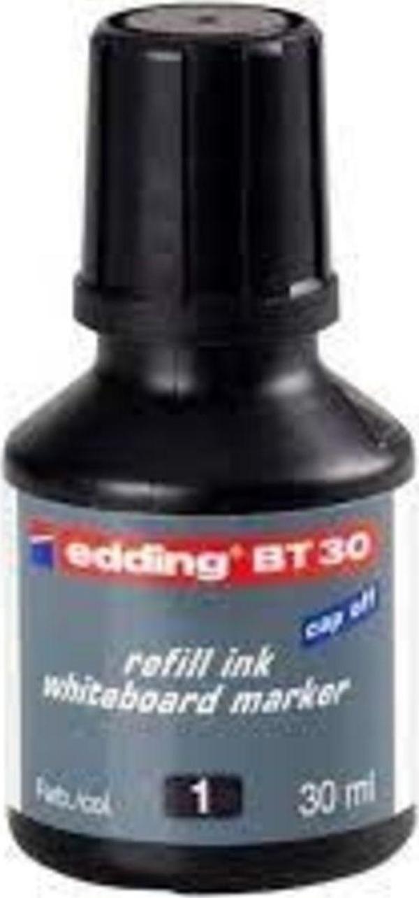 Edding Beyaz Tahta Mürekkebi 30 Ml E-Bt30 Siyah - Image 1