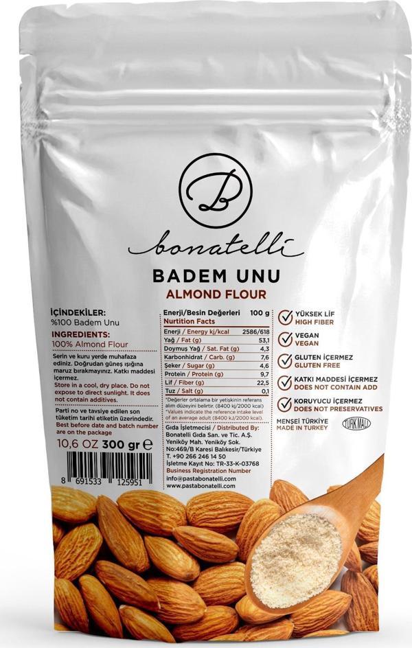 Badem Unu 300  gr - Image 1