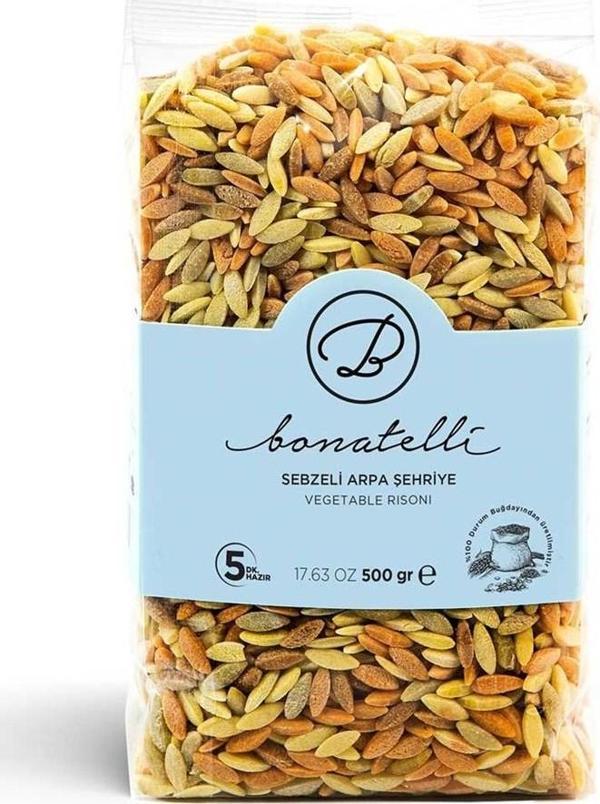 Bonatelli Sebzeli Arpa Şehriye 500 Gr - Image 1