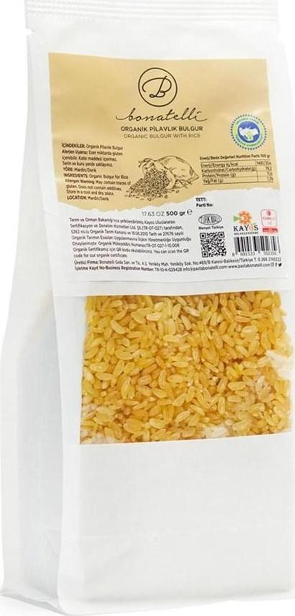 Organik Pilavlık Bulgur 500 Gr - Image 1