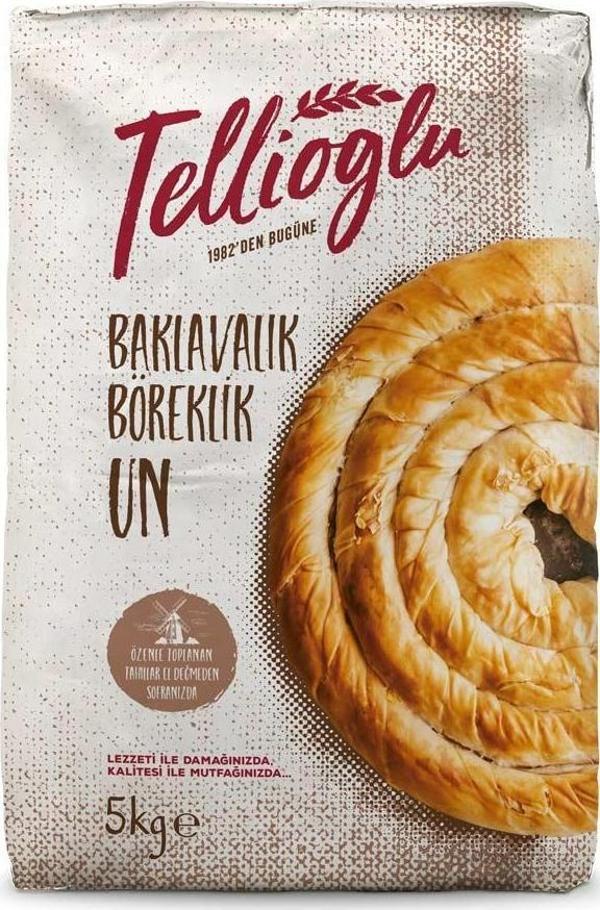 Tellioğlu Baklavalık Böreklik Un 5 KG - Image 1