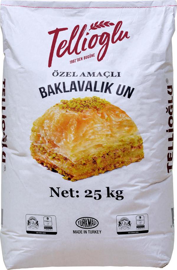 Tellioğlu Baklavalık Un 25 Kg - Image 1