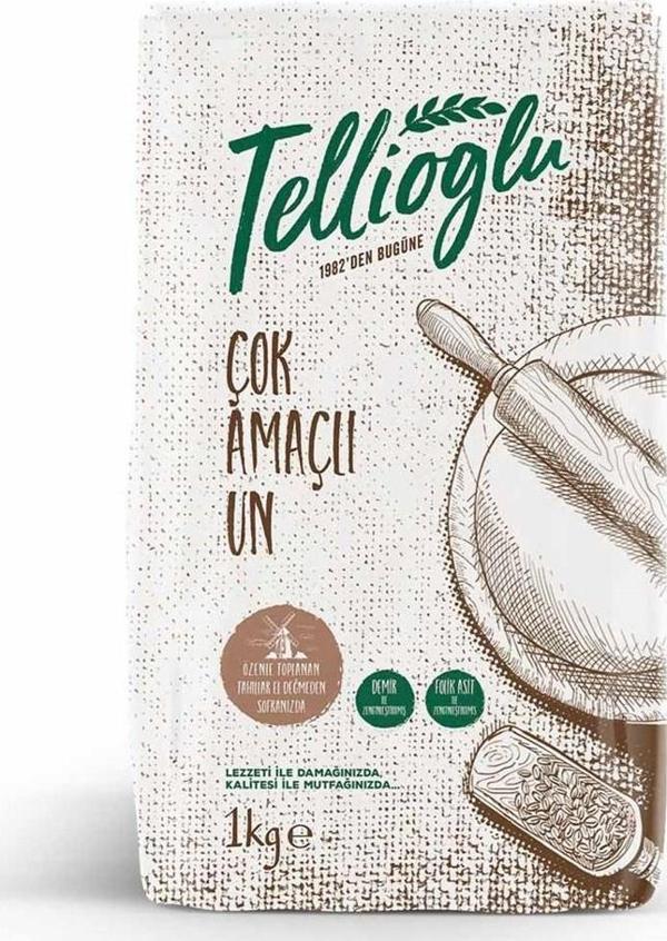 Tellioğlu Çok Amaçlı Un 1 Kg - Image 1