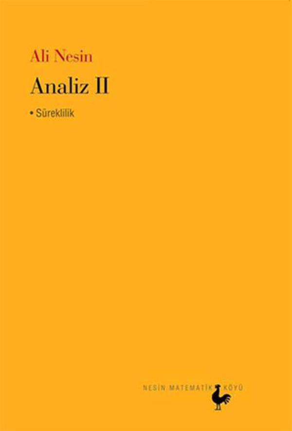 Analiz 2 - Nesin Matematik Köyü - Image 1
