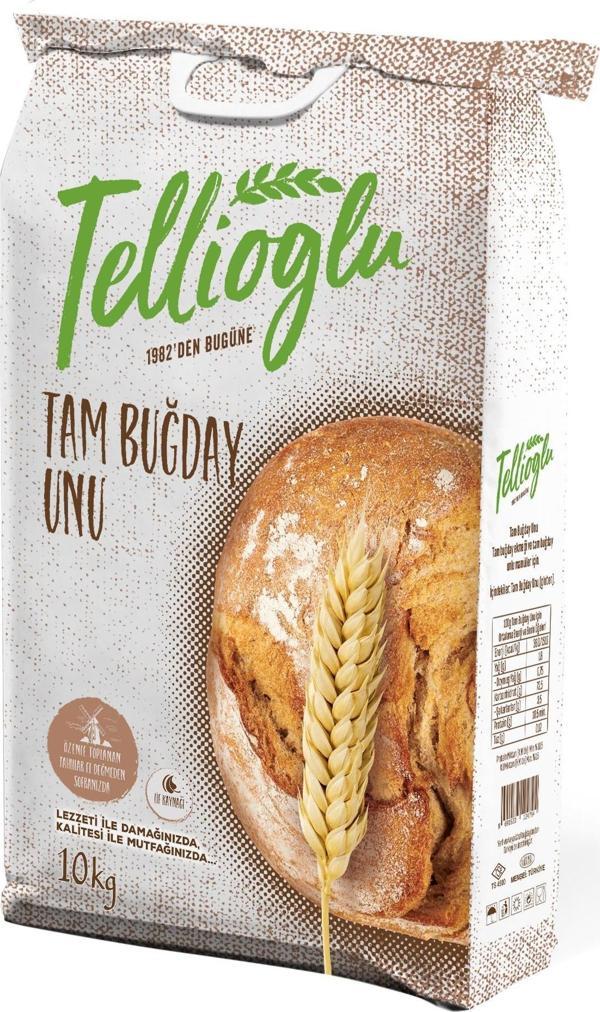 Tellioğlu Tam Buğday Unu 10 Kg - Image 1