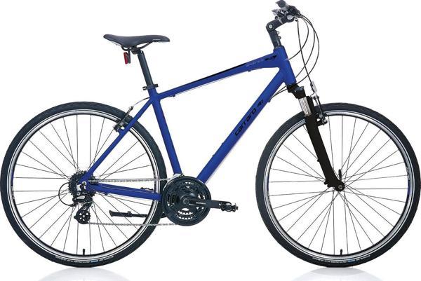 Carraro Sportive 224 28' Jant 24 Vites 46 Kadro V Fren Erkek Şehir Bisikleti Manyetik Mavi - Image 1