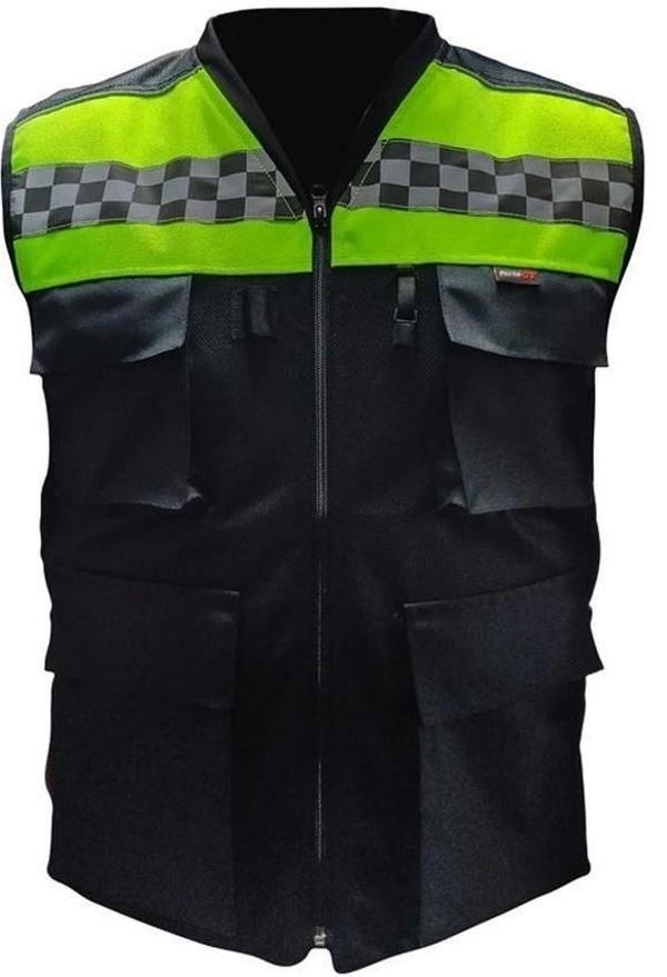 Forte Gt 2001186 Cepli Motosiklet Reflektif Yelek Rüzgara Geçirmez 2XL Beden - Image 1