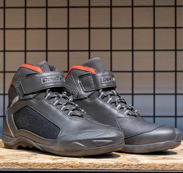 Forte Gt Duratech 25 Garda 4 Mevsim Korumalı Motosiklet Botu 40 Numara Siyah Kırmızı - Image 1