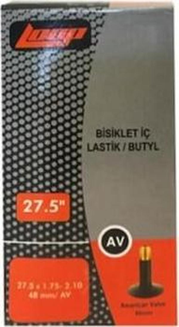 Loop Bisiklet İç Lastik 27.5 x 1.75-2.10 Av48 Kalın Sibop 27,5 Jant İç Lastik - Image 1