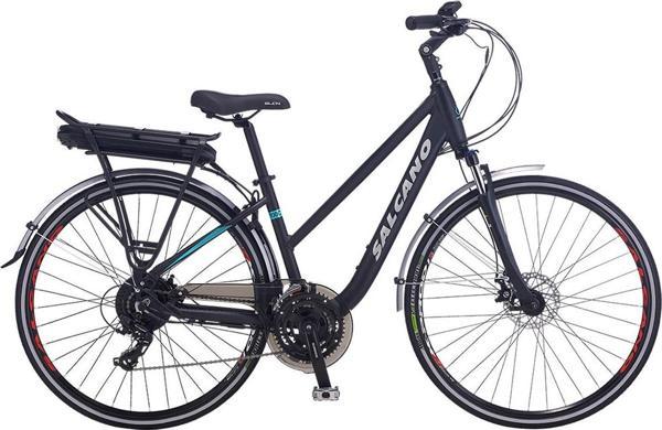 Salcano Serenity 1 Unisex Bafang 250 Watt ELEKTRİKLİ BİSİKLET Siyah Kırmızı - Image 1