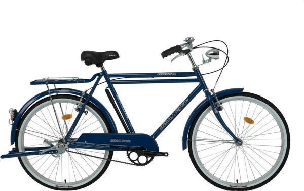 Bisan Roadstar Gl 26" Jant Çamurluklu Bagajlı Şehir Hizmet Bisikleti Mavi - Image 1