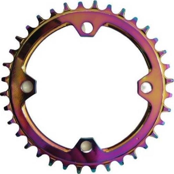 Bisiklet Aynakol Tek Yaprak Rainbow 104 BCD 9/10/11 Uyumlu Aynakol Yaprağı 34T Tek Yaprak  - Image 1