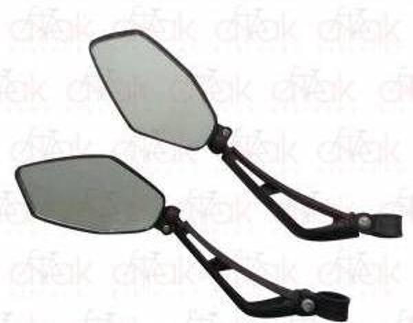 BİSİKLET SPORT AYNA SAĞ SOL PLASTİK - SAGLAM -KALİTELİ-AYARLANAN - Image 1