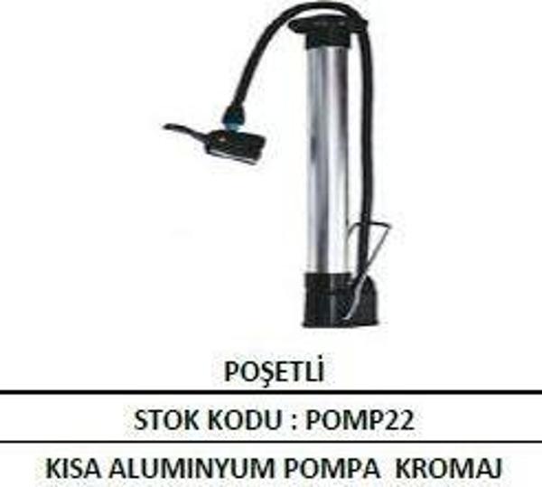Kısa Aluminyum Pompa Kromaj Renkli Plastik Hortumlu Yüksek Basınç - Image 1