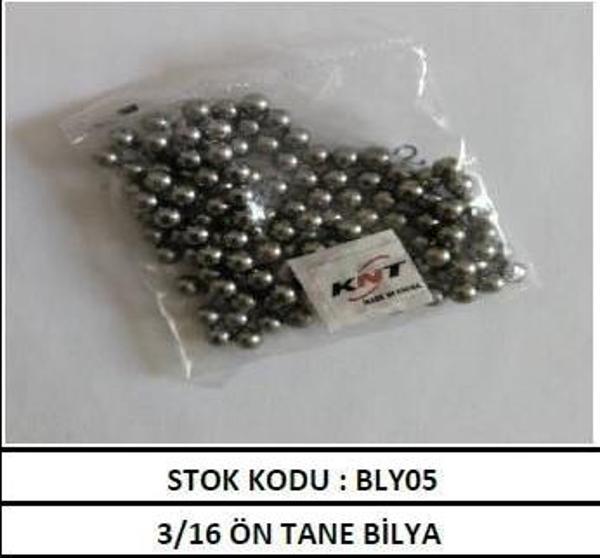 KNT BİSİKLET ÖN TEKER BİLYASI 11 GROSO 3/16 ÖN TANE BİLYA 144'LÜ - Image 1