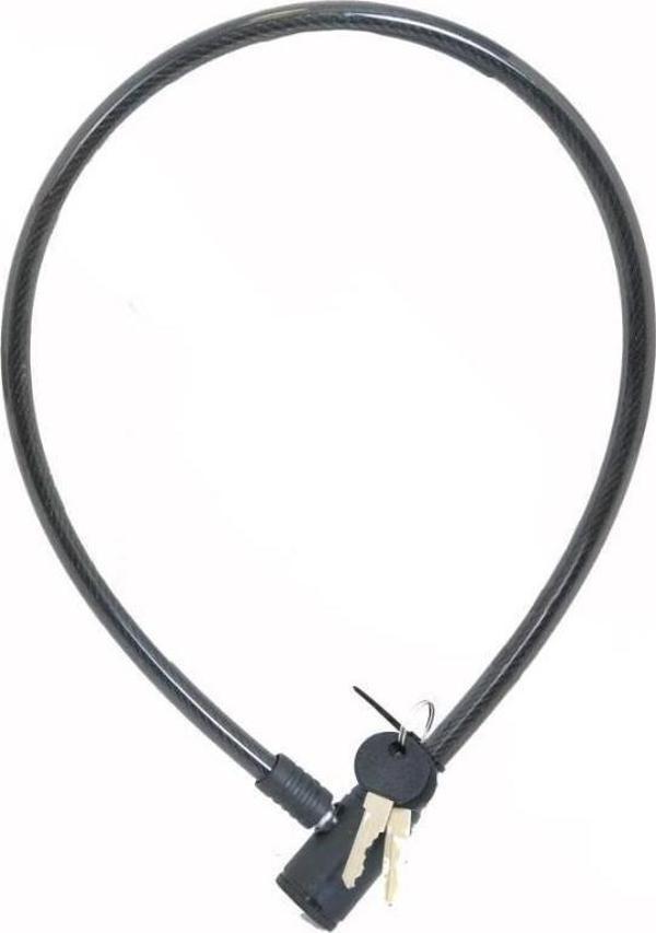 Sarissa 12x80 Anahtarlı Halat Kilit Kalın Yüksek Güçlü 80cm Bisiklet Kilidi - Image 1