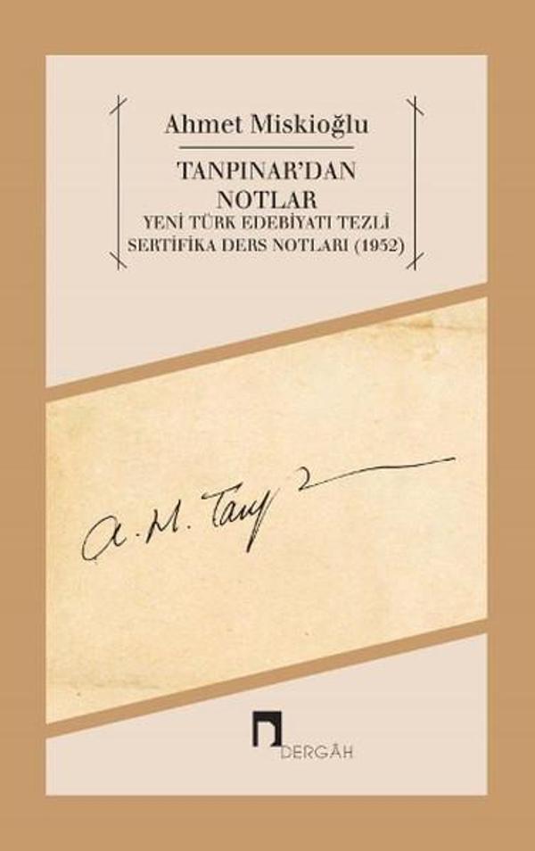 Dergah Yayınları Tanpınar'dan Notlar - Dergah Yayınları - Image 1