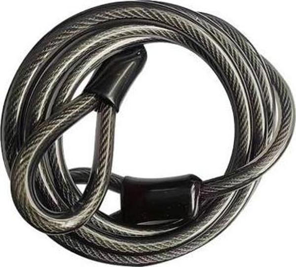 Xbyc 4501K Güçlü Çelik Kablo Halat Kilit 8 x 1850 mm Motosiklet Bisiklet Halat Kilidi - Image 1