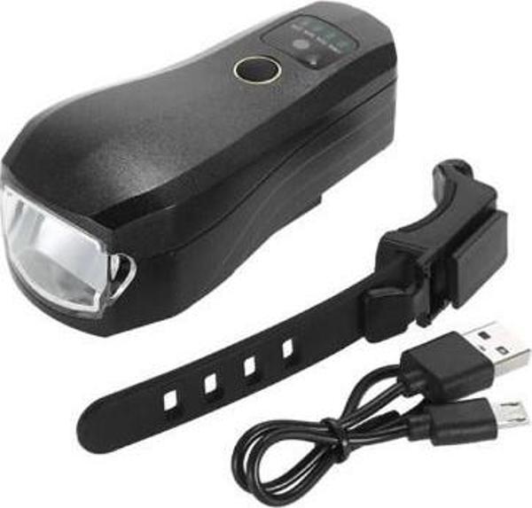 XBYC 6134 Bisiklet Ön Işık 350 Lümen Usb Şarjlı Sensörlü Bisiklet Ön Farı - Image 1