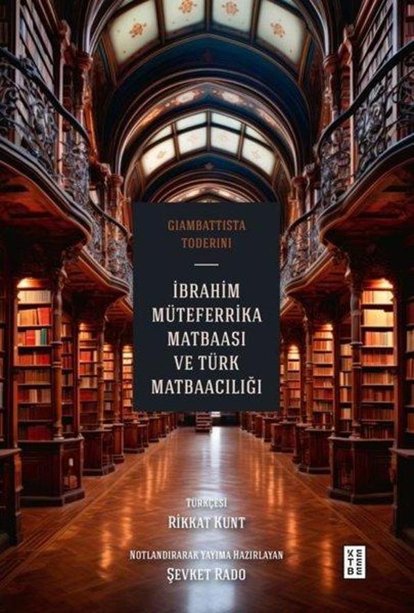 İbrahim Müteferrika Matbaası ve Türk Matbaacılığı - Bez Ciltli - Ketebe - Image 1
