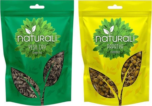 Rahatlama Çay Paketi - Papatya Çayı 50 gr & Yeşil Çay 100 gr - Image 1