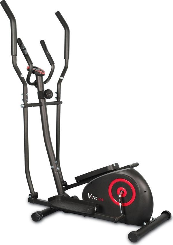 Vfit EOS Manyetik Eliptik Kondisyon Bisikleti Kırmızı - 8 Kademeli Manyetik Direnç – Elden Nabız Ölçer - Image 1