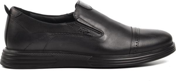 Ayakmod 2917 Siyah Hakiki Deri Erkek Casual Ayakkabı - Image 1