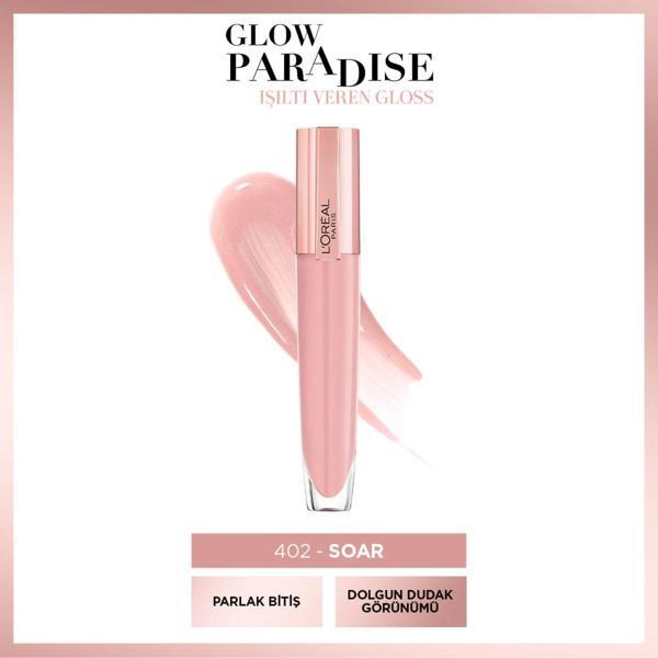 L'Oréal Paris Glow Paradise Balm in Gloss - Işıltı Veren Parlatıcı 402 I Soar - Image 1