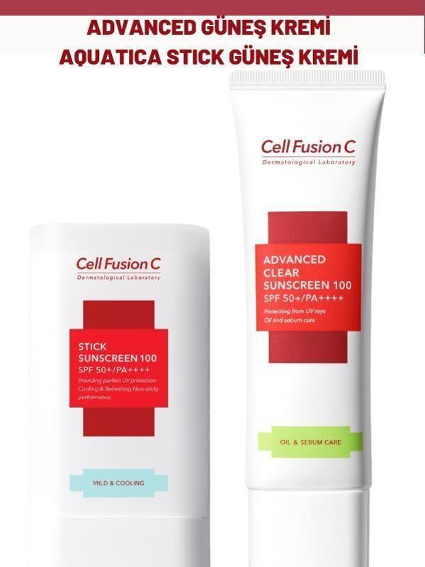 Cell Fusion C Advanced ve Aquatica Güneş Kremi Seti - Image 1