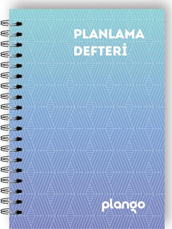 Mavi Çizgiler Günlük Planlayıcı Defter - Daily Planner - Ders Çalışma Planlayıcı Defteri - Planlama - Image 1