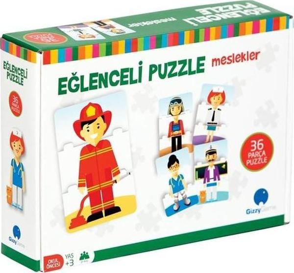 Puzzle Eslestirme Meslekler Gz14031 - Image 1