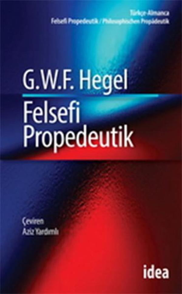 Felsefi Propedeutik - İdea Yayınevi - Image 1