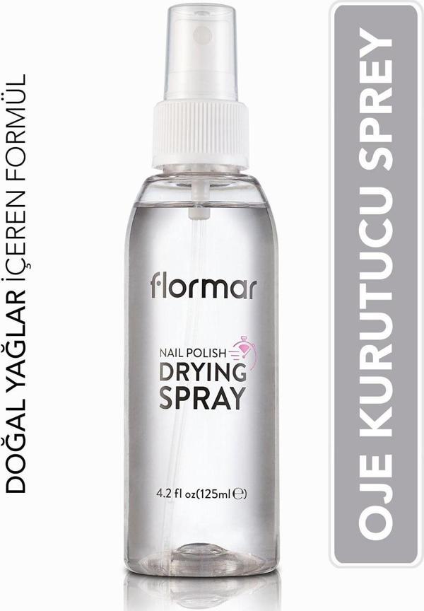 Flormar Sprey Oje Kurutucu - Nail Polish Drying Spray - 000 - 8690604560745 - Image 1