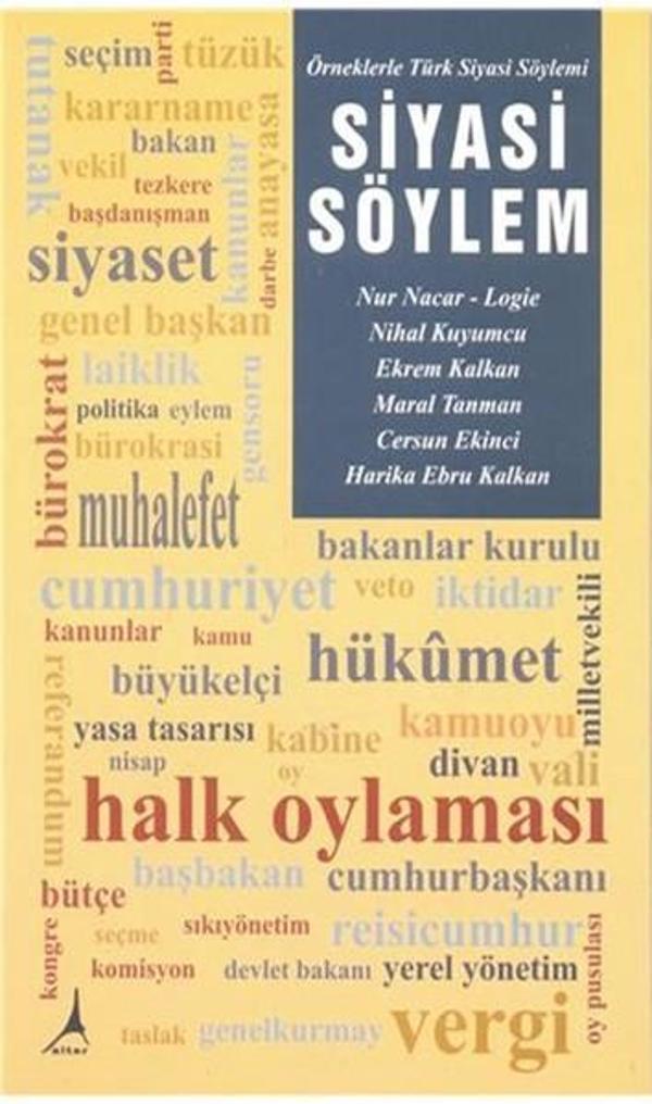 Siyasi Söylem - Alter Yayınları - Image 1